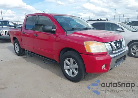 2012 Nissan Titan Sv z USA, uszkodzony, nr VIN 1N6BA0ED8CN307261